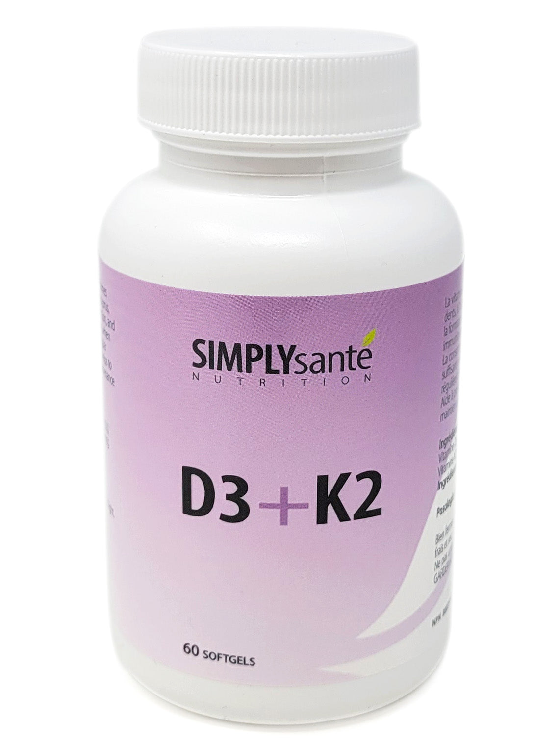 Simply Santé - D3+K2 (180softgels)