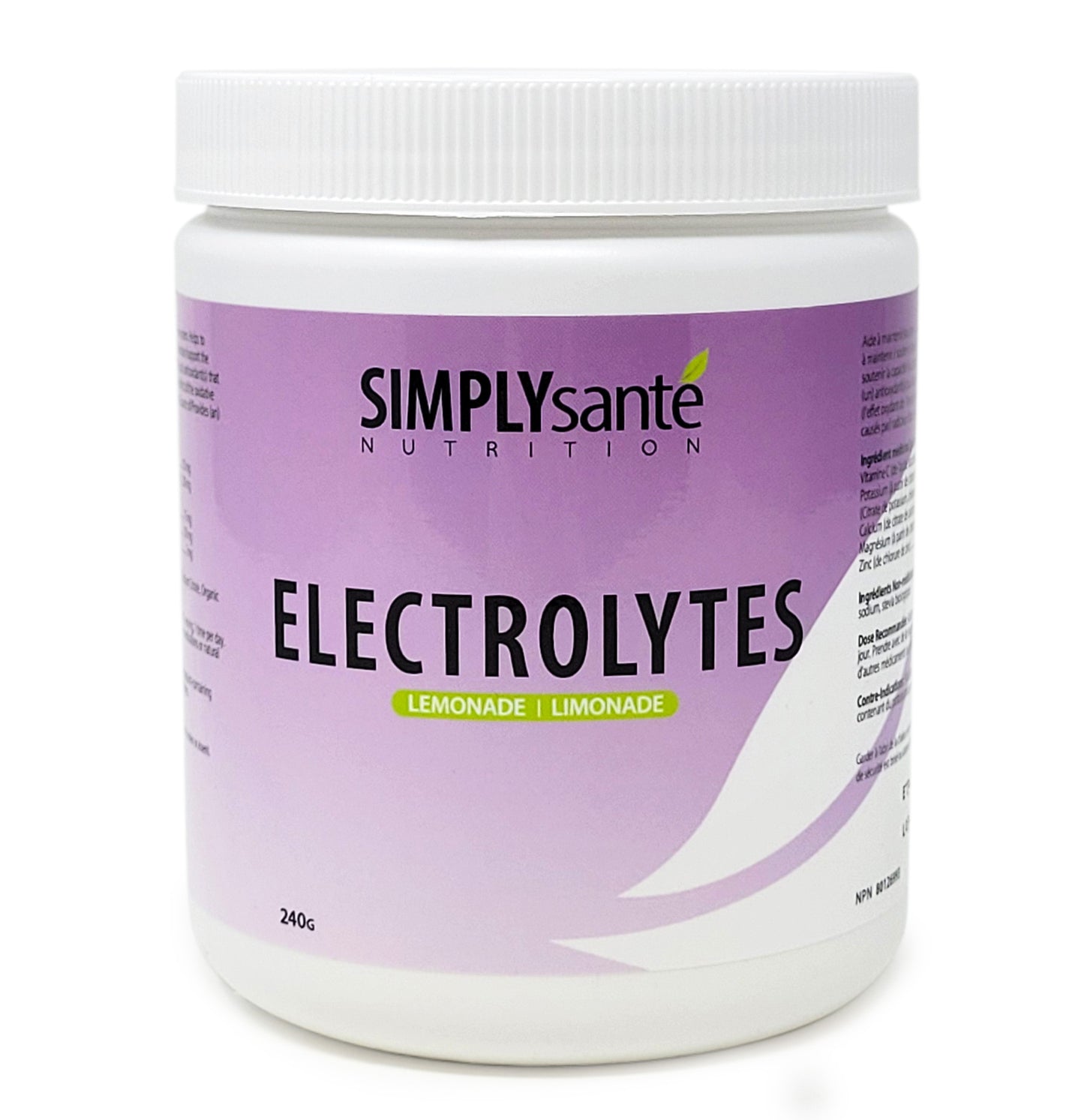 Simply Santé - Electrolytes, Lemonade (240g)