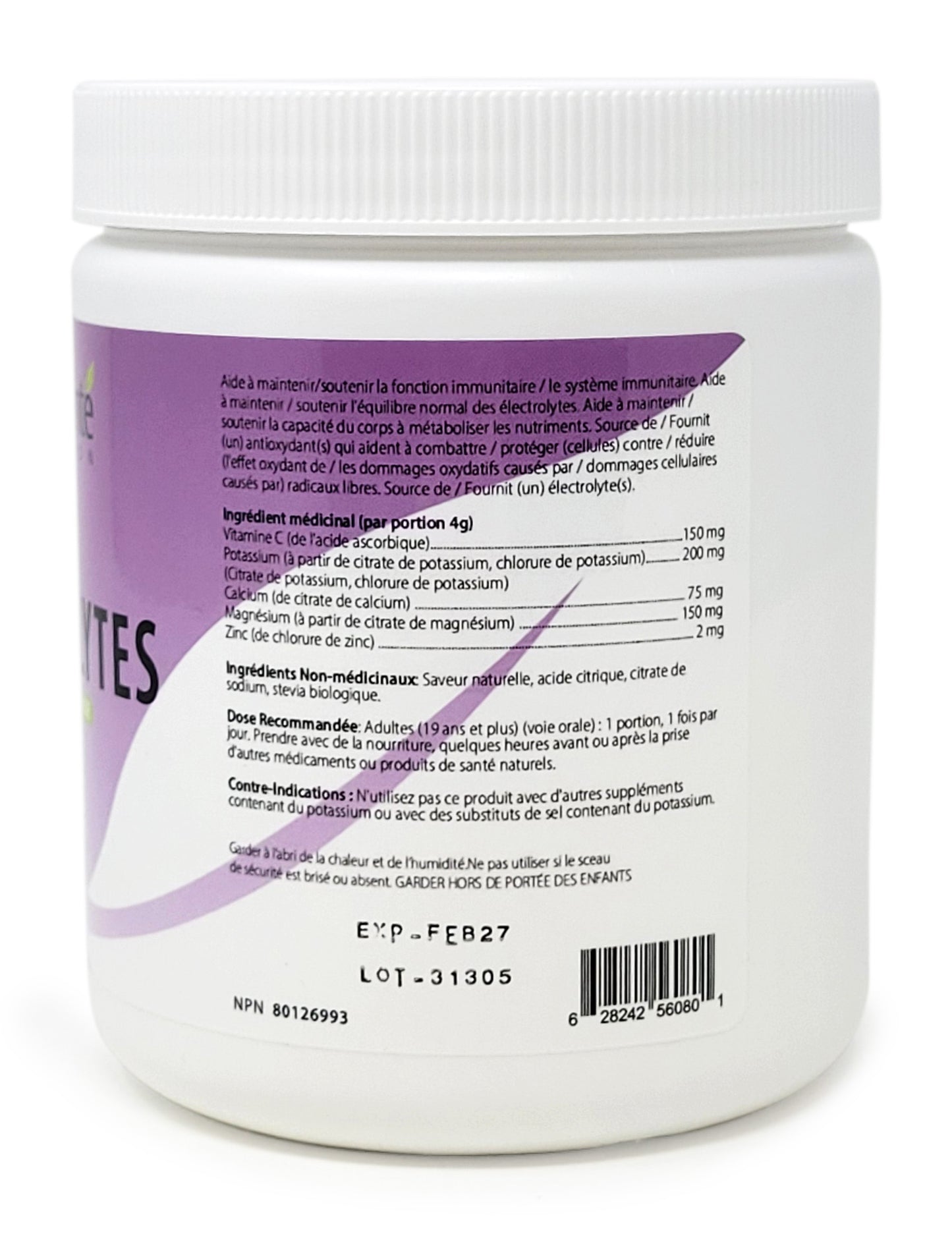 Simply Santé - Electrolytes, Lemonade (240g)