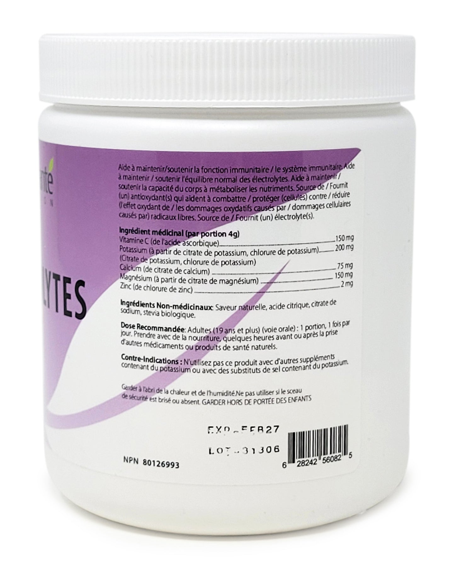 Simply Santé - Electrolytes, Orange (240g)