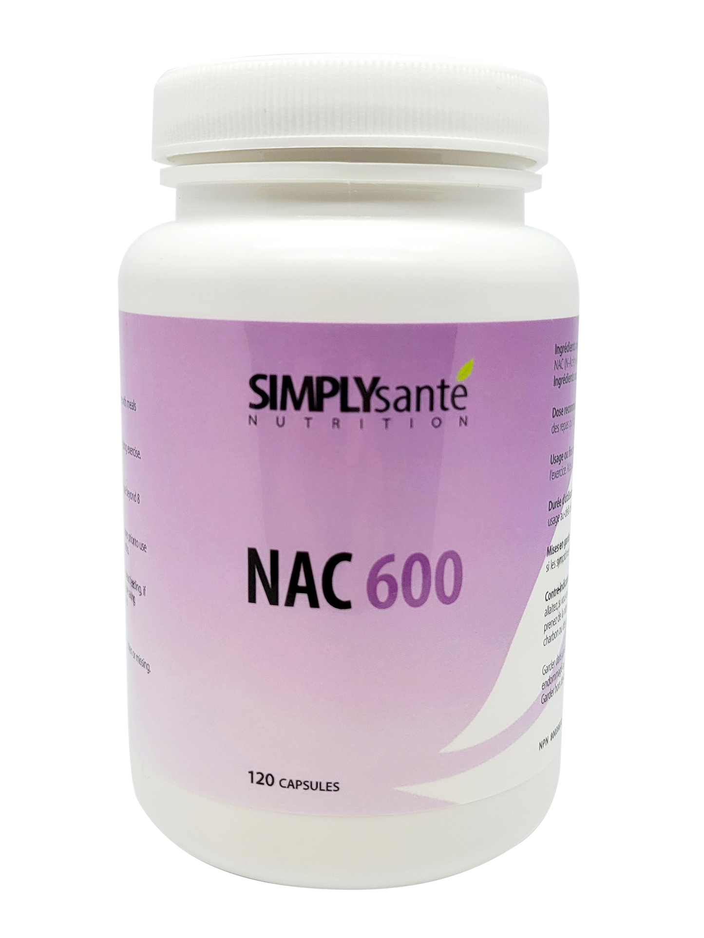 Simply Santé - NAC 600 (120caps)
