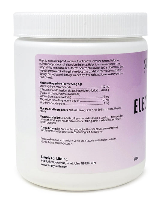 Simply Santé - Electrolytes, Orange (240g)