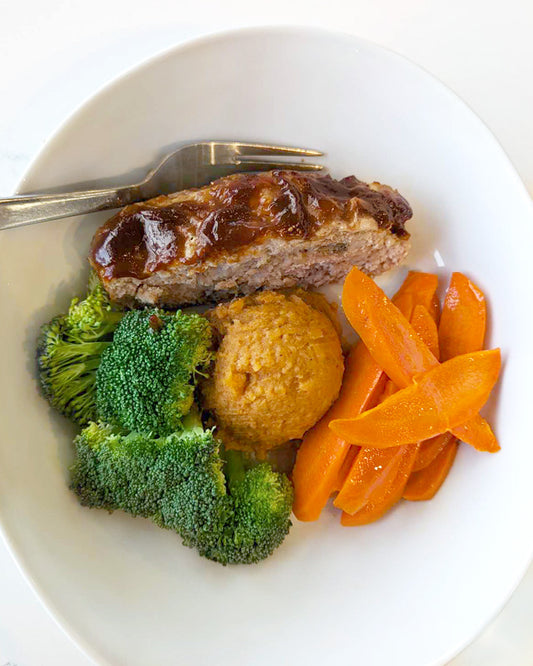 Meatloaf & Veggies