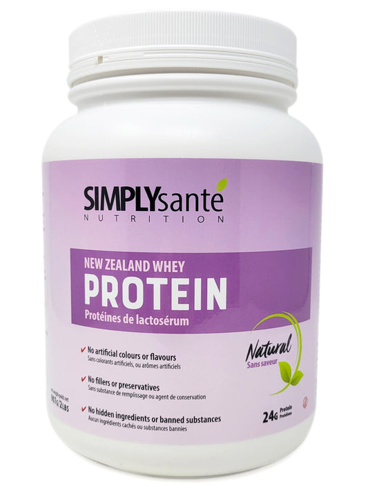 Simply Santé - Whey Protein, Natural (907g)