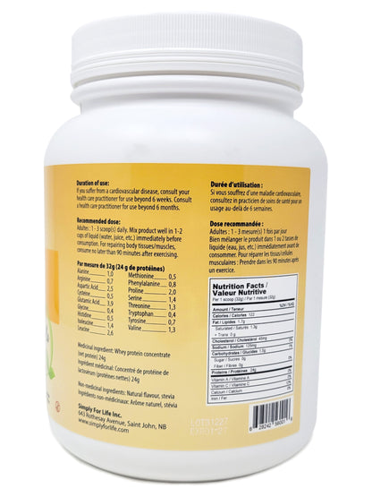 Simply Santé - Whey Protein, Vanilla (907g)