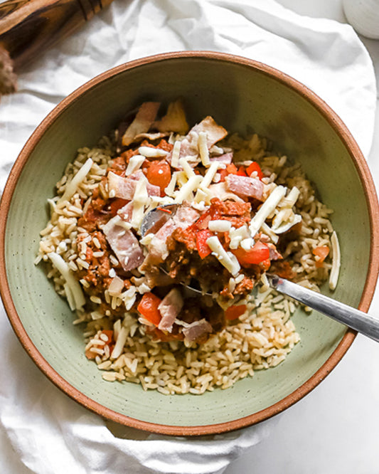 Bacon Cheeseburger Bowl