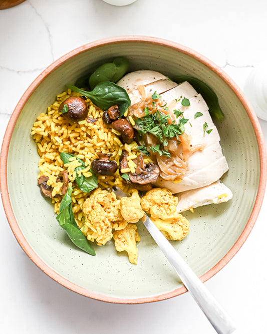 Maple Chicken with Brown Rice